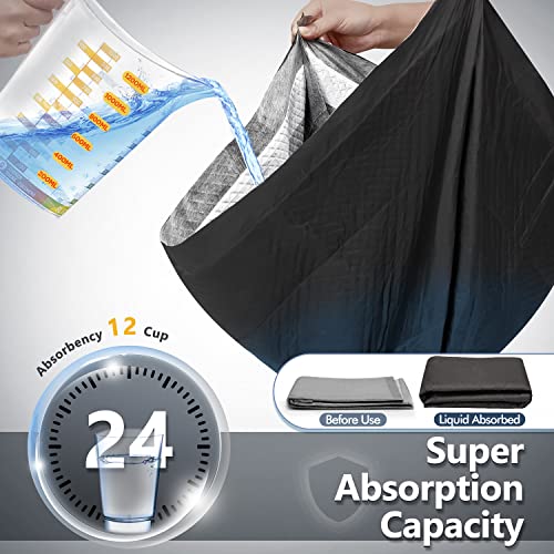 Gimars Upgrade Odor-Control Extra Large XXL Charcoal Pee Pads for Dogs - Thicken 9 Layers Ultra Absorbent Leak-Proof Puppy Training Pads Quick Dry - size: 28X34 Charcoa 50Count