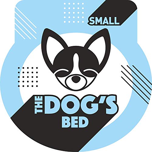 The Dog’s Bed Calming Donut Dog Bed, Plush Faux Fur Round Cuddler Nest – CertiPUR-Certified Foam, One-Piece Design, Raised Bolster – Silver Grey, Small 23"