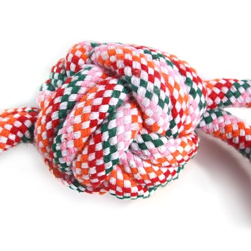 Dog Chew Ripe - Heavy Duty Pet Tug Toy | Aggressive Chewers Rope Toy with Knotted Design for Dogs Small Large Breeds Teeth Cleaning Training Indoor Play Exercise and Interactive Fun