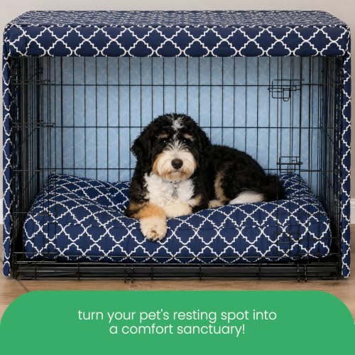 Molly Mutt Romeo & Juliet 54" Crate Cover - color: Romeo & Juliet, size: 54.0"L x 37.0"W x 45.0"H