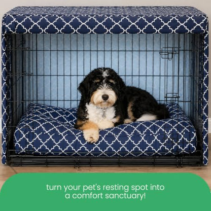 Molly Mutt Romeo & Juliet 54" Crate Cover - color: Romeo & Juliet, size: 54.0"L x 37.0"W x 45.0"H