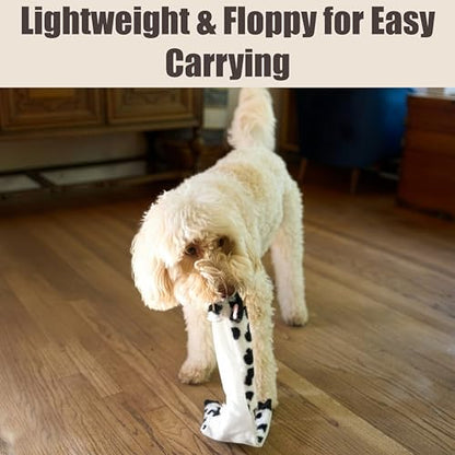 SPOT Skinneeez Crinklers Cow 23-Inch Stuffing-Free Squeaky Dog Toy – Interactive Plush Toy for Medium & Large Dogs – Mess Free Play for Light & Moderate Chewers - style: Large Cow