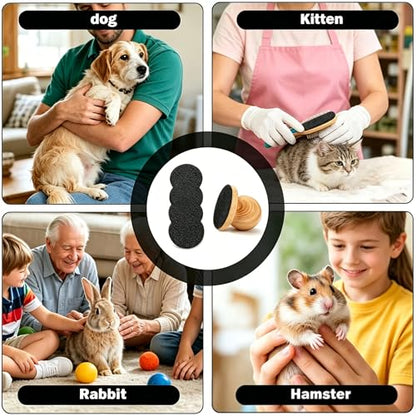 Dog Nail File, Scratch Pad for Dogs & Cats Nails, Gentle Grooming Tool | Includes 4 replaceable discs for gentle and effective claw care. Perfect alternative to traditional dog nail clippers