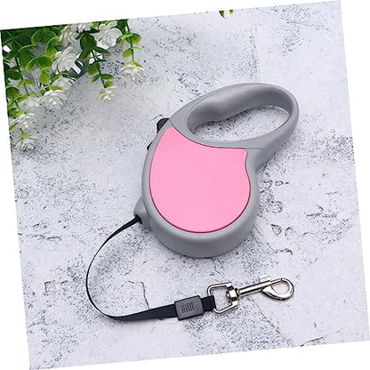 SUPVOX 5m Automatic Retractable Dog Leash Telescopic Traction Rope for Dogs Braking - Pet Supplies