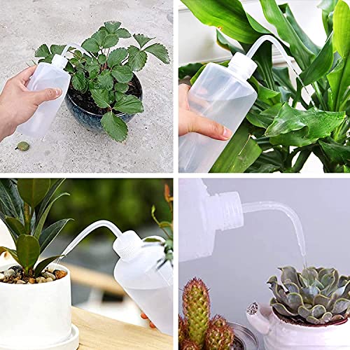 Yuelong Plastic Squeeze Bottle, 2Pcs Safety Wash Bottle 250ml Convenient Green Soap Supply Tattoo Squirt Bottles with Scale Labels Watering Tools for Medical Label Tattoo Supplies - size: 2 x 250 ml