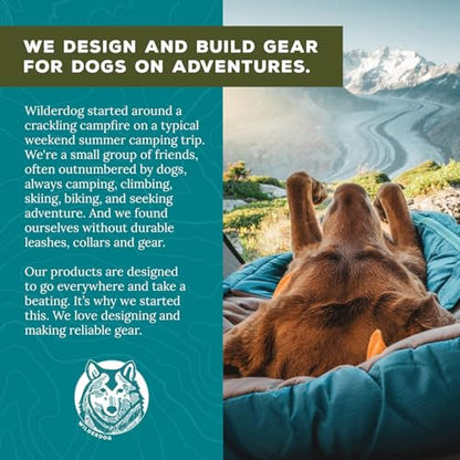 Wilderdog Waterproof Dog Collar - Repels Water & Dirt - Medium 13"-18" - Olive - color: Olive, size: Medium