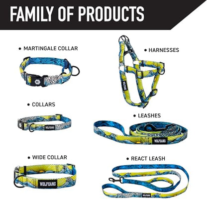 Wolfgang Heavy Duty, Adjustable Dog Collar with Quick Release Nylon Buckle for Walking & Training, DawnPatrol Print, Small - color: DawnPatrol Print, size: Small (5/8 Inch x 8-12 Inch)