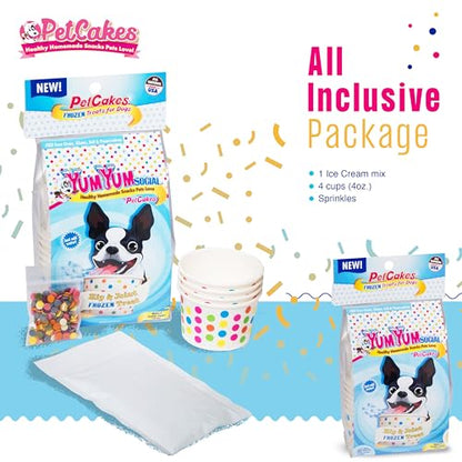 PetCakes Dog Frozen Treat - Hip & Joint Support - Puppies to Senior Homemade Dog Food