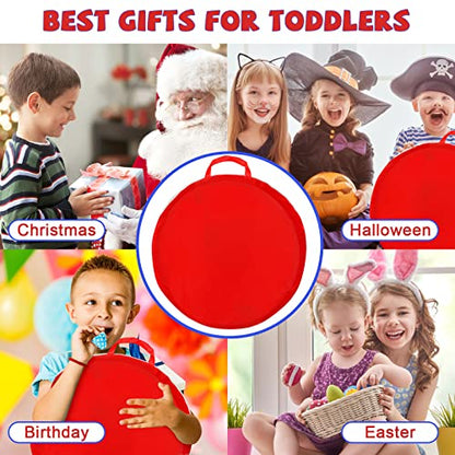 Kids Play Tunnel for Toddlers 1-3, 6 Foot Baby with 2 Mesh Sides Pop Up Crawling Toys 1 3 4 Year Old Girl Boy Birthday Gift, Indoor Outdoor Toddler Children or Dog - style: Mesh Crawling Tunnel