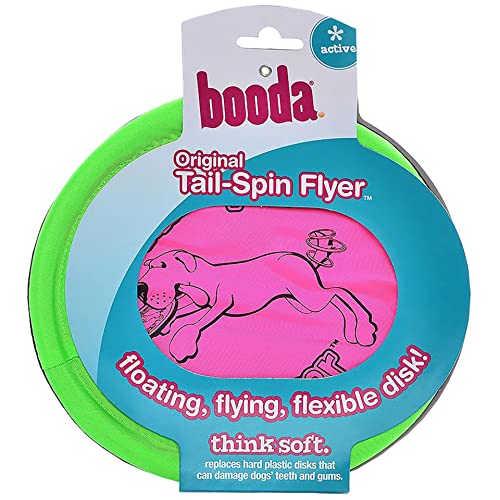 Booda 3 Pack of Tail-Spin Flyer Dog Toys, 10-Inch