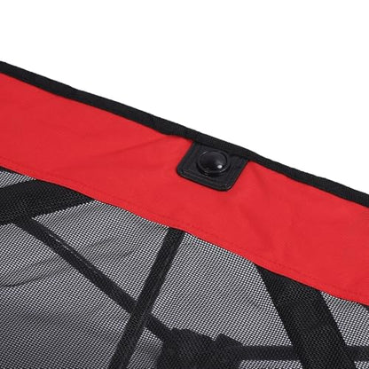 Elevated Dog Bed, Foldable Portable Quick 3-Second Setup Bed, Portable Cot with Breathable Mesh Fabric for Outdoor Travel Camping (S) (S) (L)