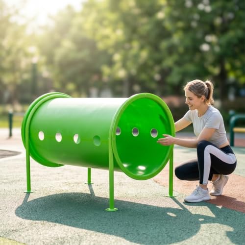 Dog Agility Equipment for Outdoor Training - Agility Hurdles & Obstacle Course Backyard Set, Continuous Cross Hole 80 * 110 - style: Continuous Cross Hole 80*110