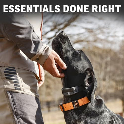 SportDOG Rugged Utility Collar – Waterproof and Stink-Proof – Premium Soft-Touch Material – Stress-Tested, Durable Hardware – Silicon Strap Keeper – Black – Large - color: Black, size: Large