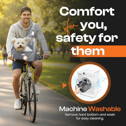 Small Dog Sling Carrier Bag, Hands-Free Dog Carrier Sling with Safety Buckle, Breathable Mesh, Adjustable Strap, Padded Back, Storage Pockets, Pet Carrier for Dogs, Cats, Puppies up to 8–10 lbs - color: Grey
