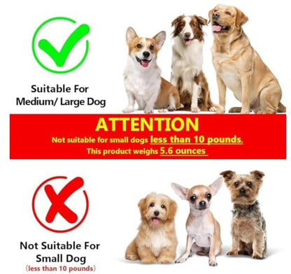 Double Dog Leash Coupler, No Tangle 360° Swivel Adjustable Reflective Dog Leash Splitter for 2 Dogs, Heavy Duty Shock Absorbing Bungee Lead Extension for Small Medium Large Dogs