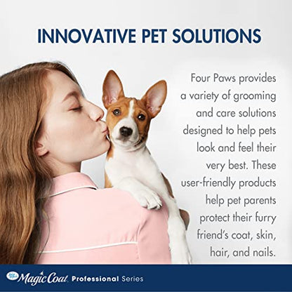 Four Paws Magic Coat Dog Shampoos for Dogs, Dog Grooming Supplies, Dog Bathing Supplies, Made in USA - size: 16 Ounces (1 Count), style: Reduces Shedding Dog Shampoo