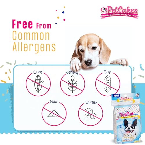 PetCakes Dog Frozen Treat - Hip & Joint Support - Puppies to Senior Homemade Dog Food