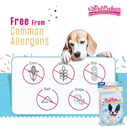 PetCakes Dog Frozen Treat - Hip & Joint Support - Puppies to Senior Homemade Dog Food