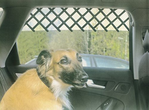 Zoie + Chloe Extra Large Car & Truck Window Pet Gate - color: Black