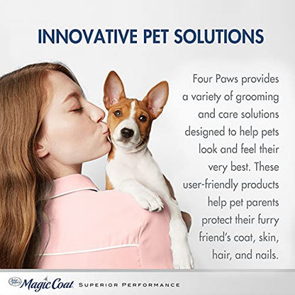 Four Paws Magic Coat Reduces Shedding Shampoo for Dogs Reduces Shedding Dog Shampoo 32 Ounces (1 Count) - size: 32 Ounces (1 Count), style: Reduces Shedding Dog Shampoo