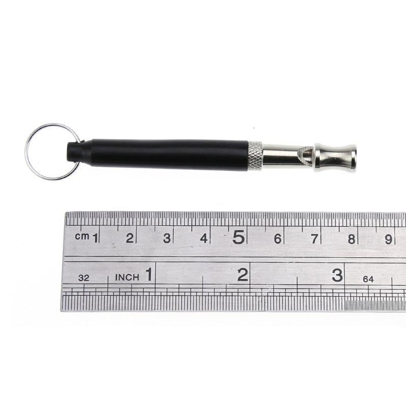 Dog Training Whistle Copper Ultrasonic Pet Dog Training Whistle Portable Keychain Whistle Adjustable Dog Whistle Supplies