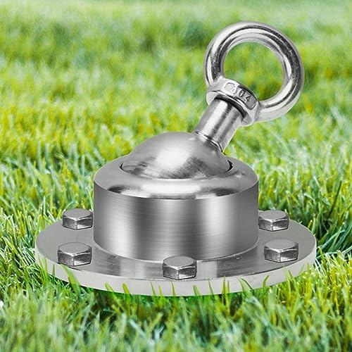 Happyyami 360-Degree Rotating Heavy Duty Tie Out Stake for Dogs and Cats Rust-Resistant Ground Anchor 10m Leash for Outdoor Use Portable Design