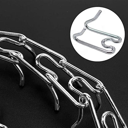 Dog Prong Collar, Adjustable Dog Training Collar with Quick Release Buckle for Small Medium Large Dogs (Silver, XL /4.0mmNeck: 20"-23'' Weight:90 lbs) - color: Silver, size: XL/4.0mm (Neck: 20"-23" Weight: 90 lbs)