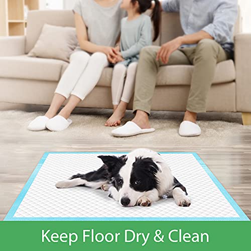 DEEP DEAR Extra Large Dog Pads 30"x26" 30 Count, Thicker Puppy Pads for Potty Training, Super Absorbent Pee Pads for Dogs, Leak-Proof Dog Pee Pads for Puppies, Disposable Pet Training Pads for Cats - size: Large: 30"x26"-30 Ct