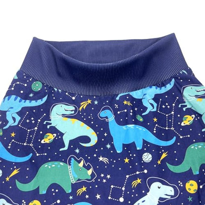 Dog Navy Sleeveless T Shirts with Universe Dinosaur Pattern Printed Soft Vest for Large Dogs (L, Vest) - color: Navy, size: Large