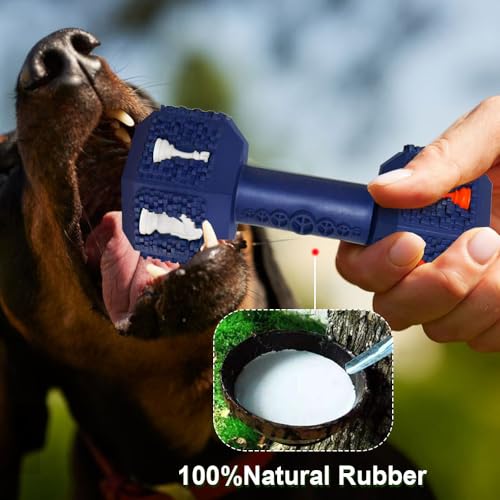 Dog Chew Toys for Aggressive Chewers,Food Grade Non-Toxic Dental Pet Toy,Tough Durable Indestructible Dog Toys for XSmall Dogs.Blue（5IB-8IB） - color: Small 4.3IN Blue