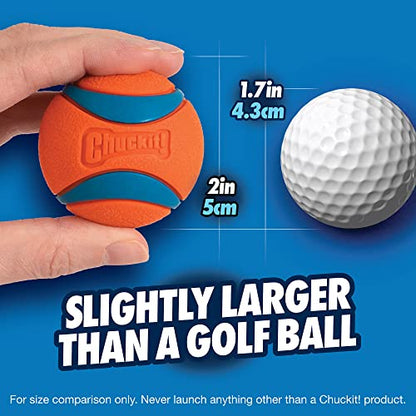 Chuckit! Ultra Ball Dog Toy, Balls for Dogs to Fetch, Durable Rubber, Small 2-inch, Pack of 2 - size: Small (2 Pack), style: Ultra