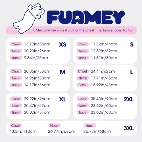 FUAMEY Dog Coat for Small Dogs,Waterproof Dog Winter Jacket with Harness Built in Puppy Cold Weather Coats Reflective Pet Vest with Zipper Warm Fleece Dogs Snowsuit Windproof Pink Leopard XS - color: Pink Leopard, size: XS(chest:14in)