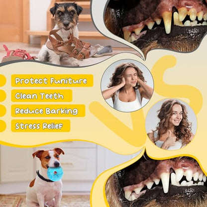 Zeaxuie 23 Pack Luxury Puppy Toys for Teething Small Dogs, Puppy Chew Toys with Rubber Toy, Rope and Squeaky Toys - color: 23 Pack (Stuffed-Fox)