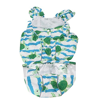 Breathable Dog Raincoat with Reflective Trim and Hood Lightweight Quick Clip Design for Small to Extra Large Breeds