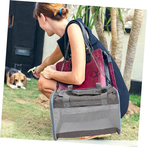 Cat Carrier Backpacks Top Loading Cat Carrier Soft Sided Mesh Pet Travel Bag