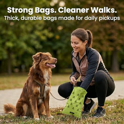 Pogi’s Dog Poop Bags – Leak-Proof & Extra Thick Pet Waste Bags with 2 Holders (Unscented, 50 Rolls, 750-Count) - color: Unscented, size: 1 Count (Pack of 750)