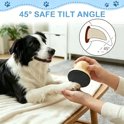 Dog Nail File, Scratch Pad for Dogs & Cats Nails, Gentle Grooming Tool | Includes 4 replaceable discs for gentle and effective claw care. Perfect alternative to traditional dog nail clippers