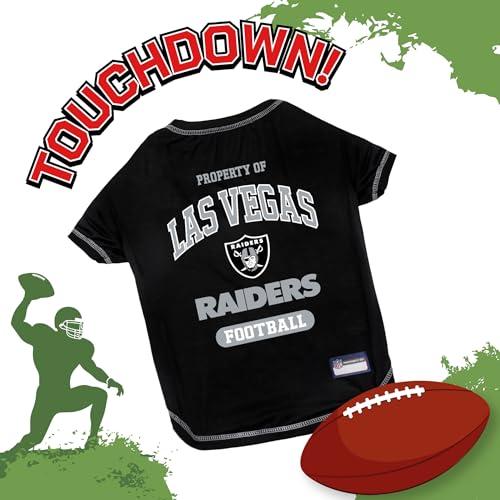 Raiders Tee Shirt – Pets First - color: Raiders, size: X-Small