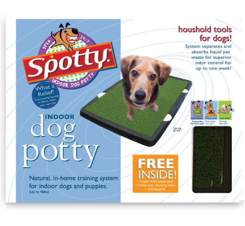 Spotty Indoor Potty Pad, House Training Pet Puppy Dog Artificial Grass Turf Pee Mat