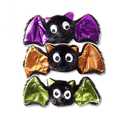 Fringe Studio Mini Dog Toy Set, Bats Bats Bats, Set of 3 (289453) - color: Bats