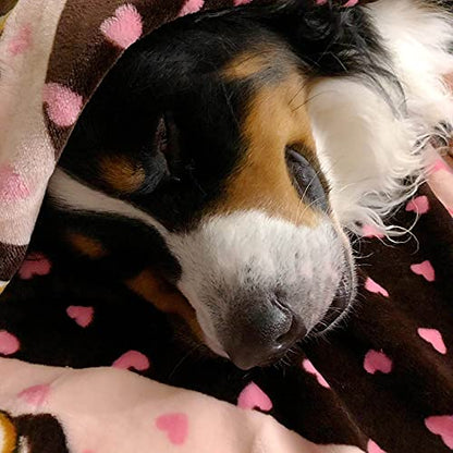 SmartPetLove Original Snuggle Puppy Essentials Starter Kit - Heartbeat Puppy for Dogs - Calming Aid with 3 Heat Packs, Puppy Teething Toy, Dog Chew Toy and Dog Blanket - color: Pink