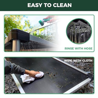 FXW TitanNest Chew-Proof Elevated Dog Bed, Raised Cot for Indoor/Outdoor/Camping Use, Durable & Waterproof Cooling Pet Bed for Extra-Small Dogs, 30.0" L x 22.0" W x 4.5" H, Black - size: X-Small Dog (30.0"L x 22.0"W x 4.5"H)