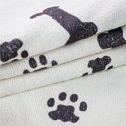 Zwipes 779 Microfiber 5-Pack Small Pet Cloths (Size: 16" x 16"), Soft Terry Drying Cleaning Towels - size: Small (16" x 16"), 5-Pack