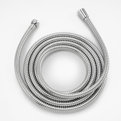10ft Shower Hose Extra Long 304 Stainless Steel Handheld Showerhead Hoses For Hand Held Shower Heads,Brass Insert And Nut-durable ＆ Flexible 119 Inches Rv Shower Hose Replacement Chrome - color: Chrome, size: 119 Inches