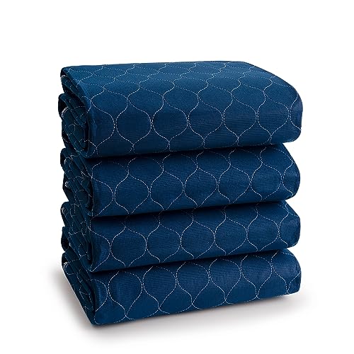 Alsunny® Waterproof Bed Pads 36x52 Inch(4Pack),Hide Stains Pads for Beds for Incontinence Adults,Non Slip Heavy Absorbency Bed Pads for Elderly,Bed Protector Pads,Reusable Bed Pads Washable Waterproof - size: 36x52 Inch(4 Pack)