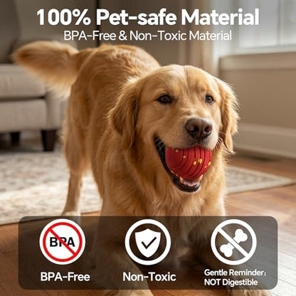 Interactive Dog Toys with Remote Control,Active Rolling Balls with 3 Play Modes, Auto-Moving, Bouncing, High-Resilience E-TPU Chew Resistant IPX6 Waterproof Indoor&Outdoor Use, Toys Dogs - color: Remote