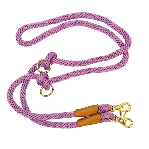 7FT Hands Free Dog Leash, Waist Dog Leash for Walking Running - color: Spring Crocus