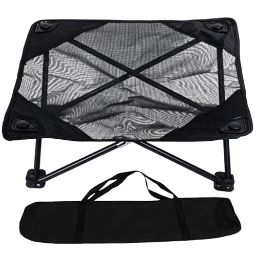 Camping Dog Bed,Waterproof Foldable Summer Furniture | Outdoor Mesh Sleeping Bed | for Living Room Camping Yard Balcony Garden Backyard Puppy Kittchen