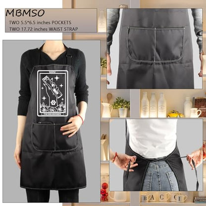 MBMSO Pet Grooming Apron Dog Lovers Gift Groomers Apron Dog Grooming Gift for Dog Mom Dog Stylist Apron Pet Salon Owner Gifts