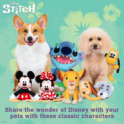 Disney for Pets Lilo and Stitch 18” Jumbo Plush Squeaker Dog Toy, Crinkle & Squeaky Pet Plushy, Cute Dog Toy Fans - color: Stitch Plush, size: 18 Inch